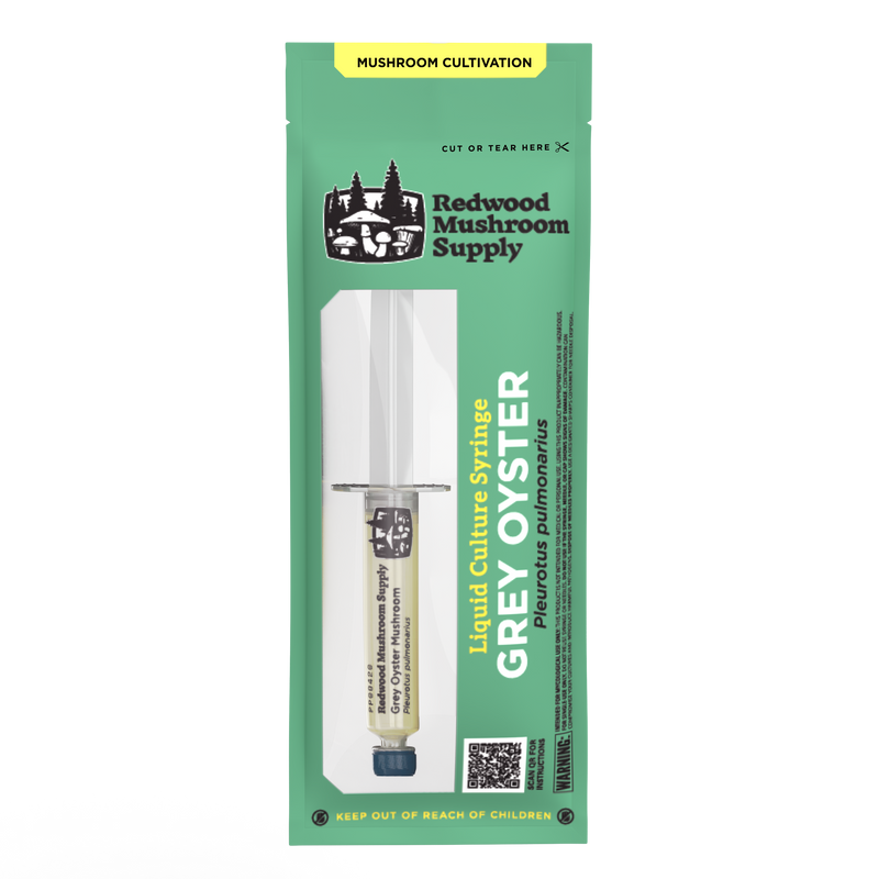 Load image into Gallery viewer, Blue Oyster Mushroom Liquid Culture Syringe
