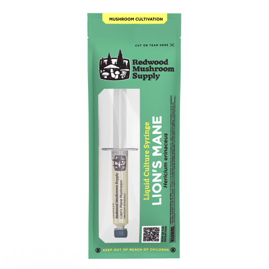 Lion's Mane Mushroom Liquid Culture Syringe