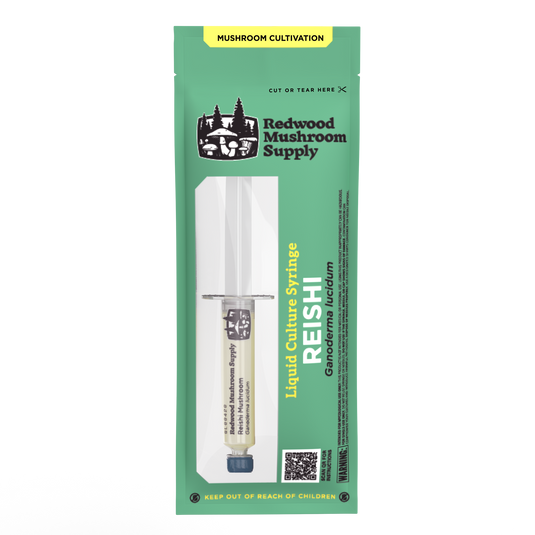 Reishi Mushroom Liquid Culture Syringe