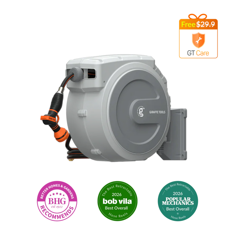Load image into Gallery viewer, Retractable Garden Hose Reel-1/2in-130ft
