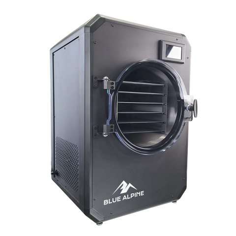 Blue Alpine Medium Elite freeze dryer, detail view