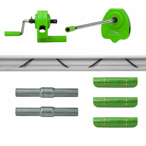 DIY Greenhouse Roll-Up Side Curtain Kit from Bootstrap Farmer at GrowTime Garden Supply