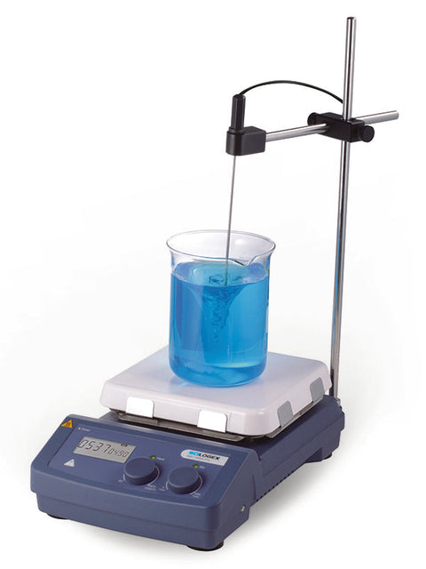 SCILOGEX SCI550-Pro LCD Digital 7 x 7 Magnetic Hotplate Stirrer, ceramic-glass plate, 110V, 50/60Hz US Plug, additional product view 2