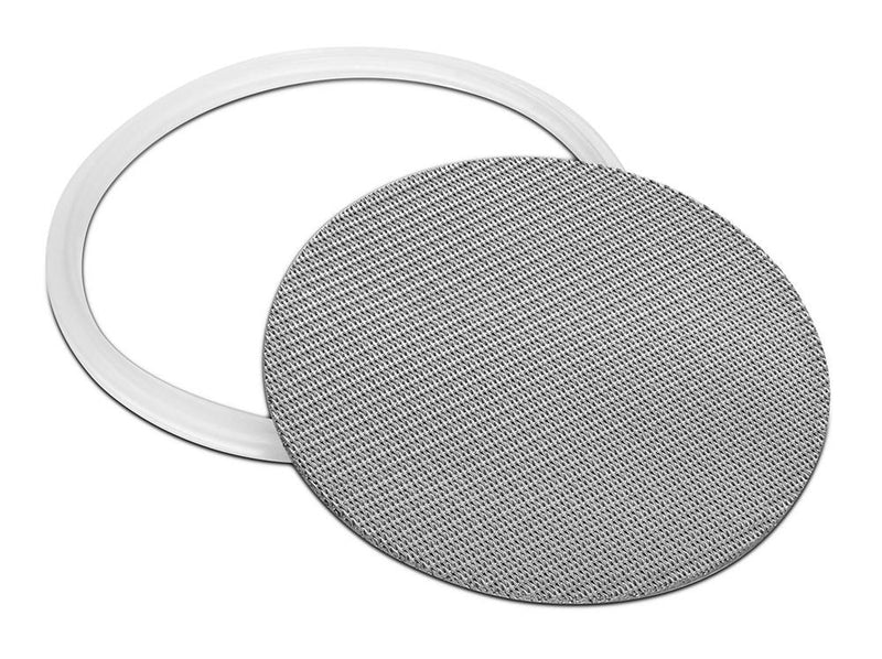Load image into Gallery viewer, 316L Stainless Dutch Weave Sintered Filter Disk 1 micron and up - Silicone

