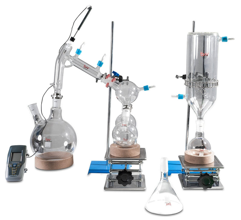 Load image into Gallery viewer, 2L Short Path Parts Kit with Dry Ice Cold Trap
