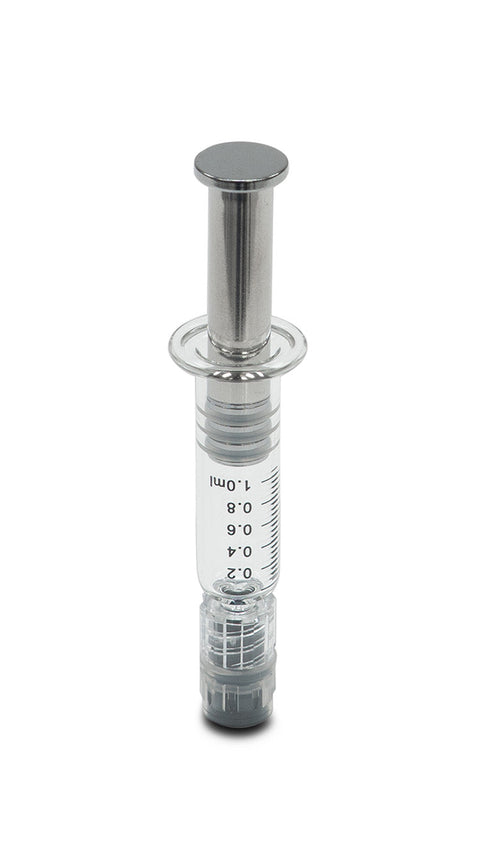 Glass Syringe-Luer Lock Metal Plunger And Borosilicate Glass, additional product view 2