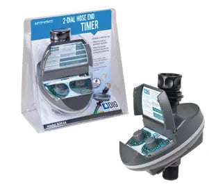 Watering Timer - Two-Dial Hose End Timer from Bootstrap Farmer at GrowTime Garden Supply