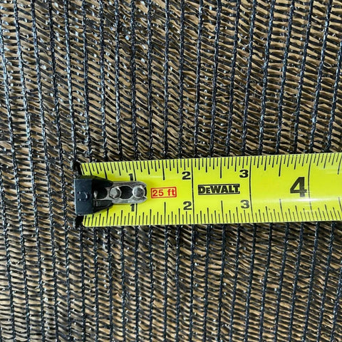 50% black shade cloth roll