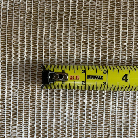 50% white shade cloth roll