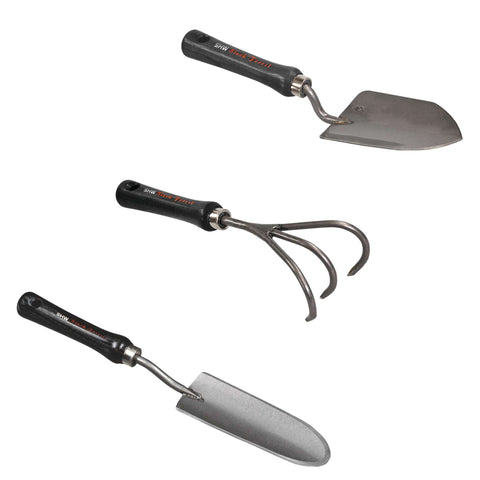Short Hand Trowel, Narrow Scoop and Claw Combo Pack from Bootstrap Farmer at GrowTime Garden Supply