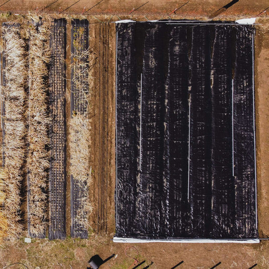 Silage Tarp - 6 mil Reversible Black & White