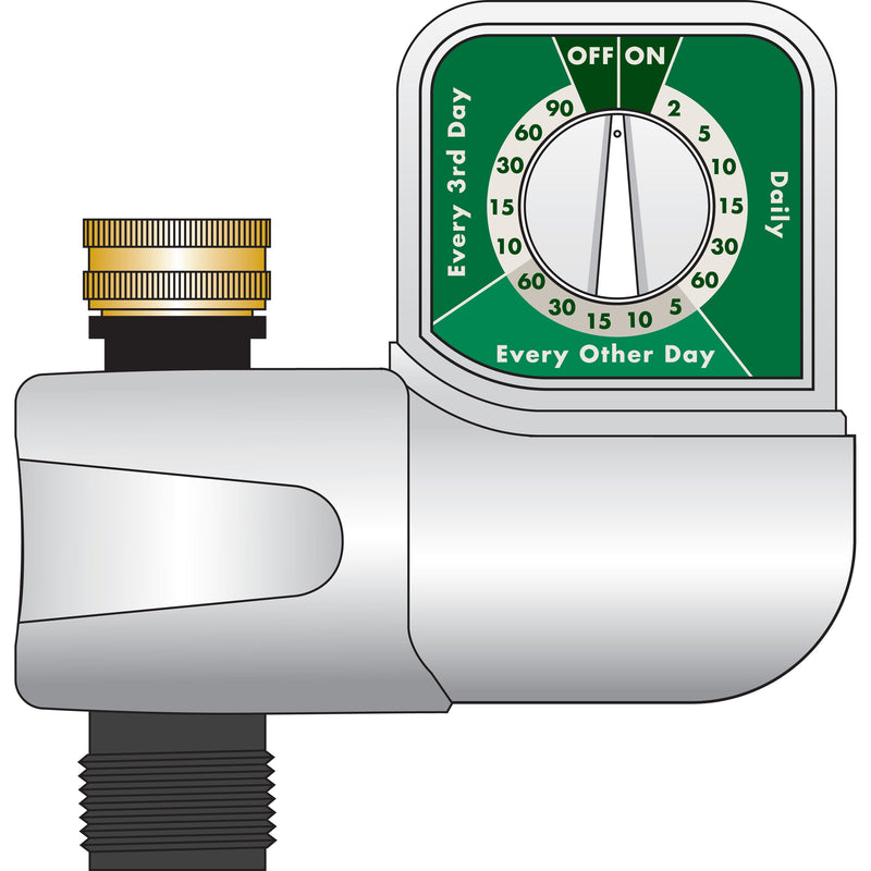 Load image into Gallery viewer, 1-Outlet Automatic Single-Dial Hose Faucet Timer 62024
