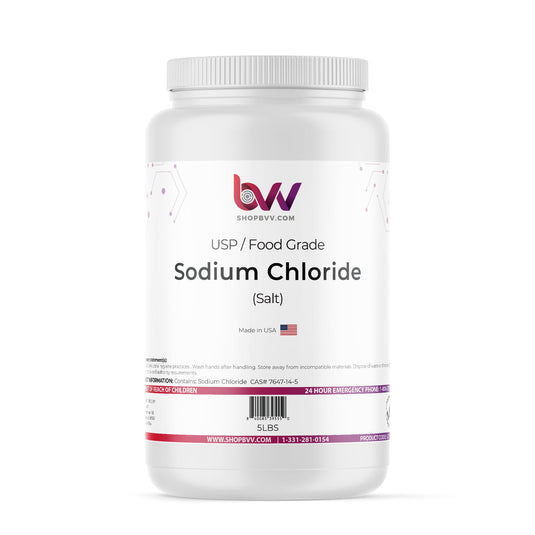 Sodium Chloride (Salt) USP Kosher Fine Grain