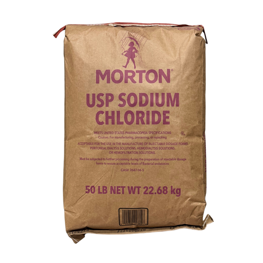 Sodium Chloride (Salt) USP Kosher Fine Grain