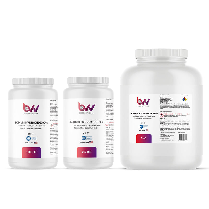 Load image into Gallery viewer, Sodium Hydroxide 99% (Food Safe)
