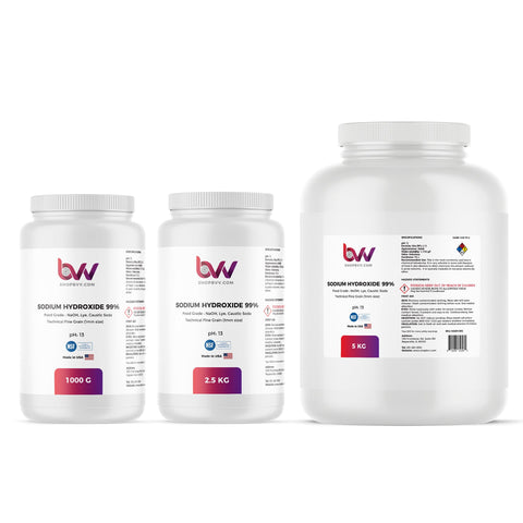 Sodium Hydroxide 99% Food Safe