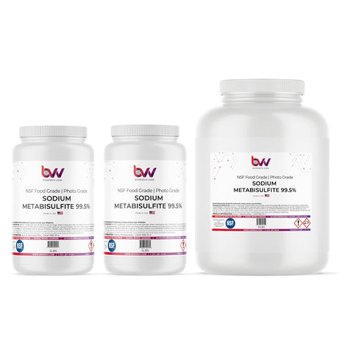 Sodium metabisulfite NSF certified container