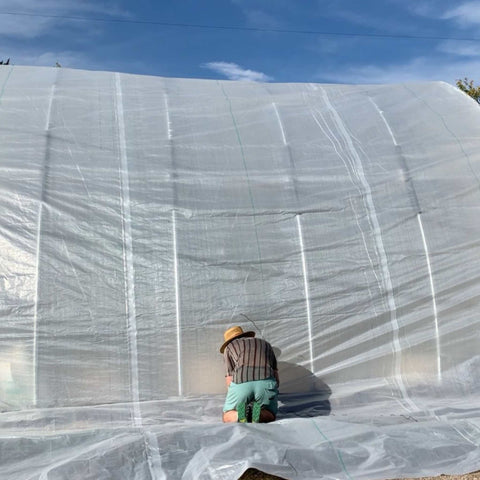Solarig 156 woven plastic cover, material close-up
