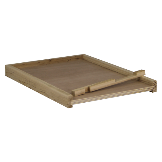 NuBee 10-Frame Beehive Starter Kit – Assembled 1 Deep Brood Box with Frames & Wax-Coated Foundations (Complete Hive Kit)