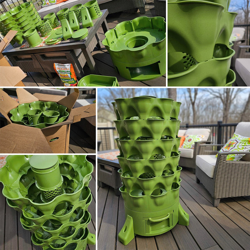 Load image into Gallery viewer, Garden Tower 2™, 50-Plant Composting Vertical Garden Planter (Dropship)
