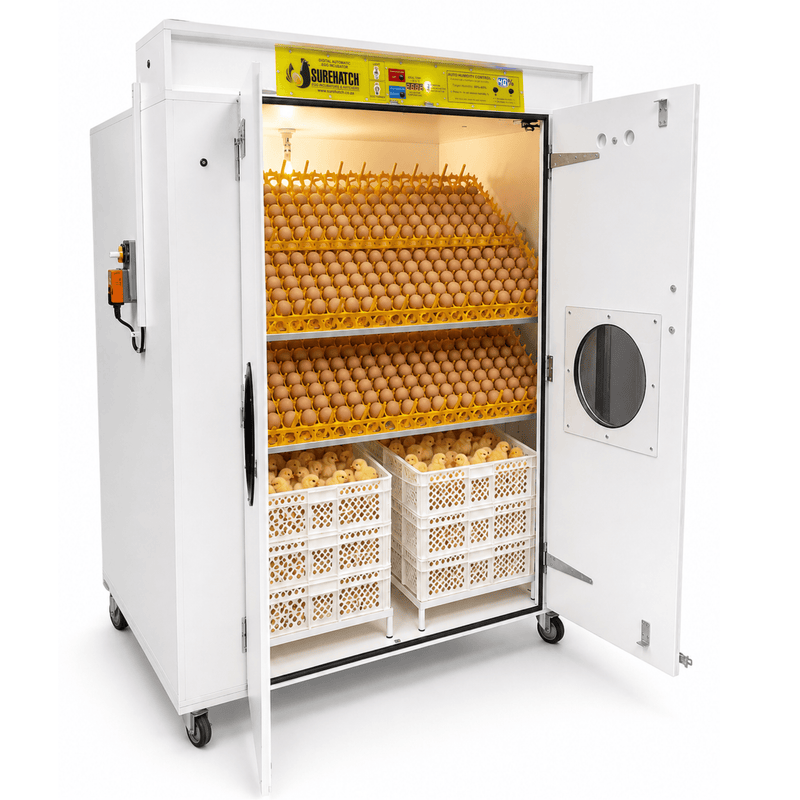 Load image into Gallery viewer, Surehatch® 2000 Egg Incubator and Hatcher Combo
