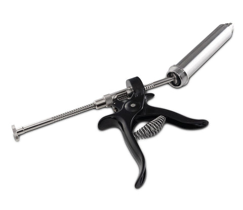 25ml Heated Filling Gun with Stainless Steel Barrel (0.5ml Incremental Shots), additional product view 2