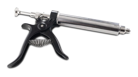 50ml Heated Filling Gun with Stainless Steel Barrel (1ml Incremental Shots), additional product view 2