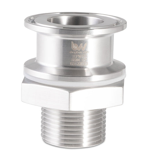 Stainless Tri-Clamp Weldless Bulkhead