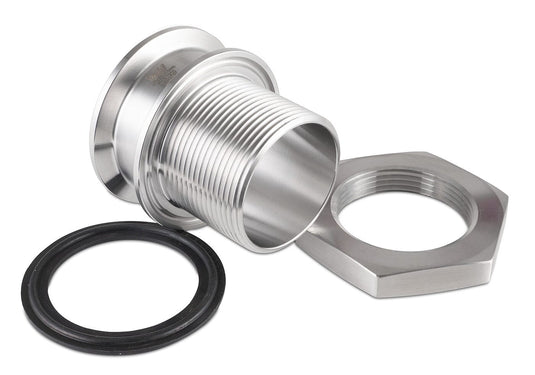 Stainless Tri-Clamp Weldless Bulkhead