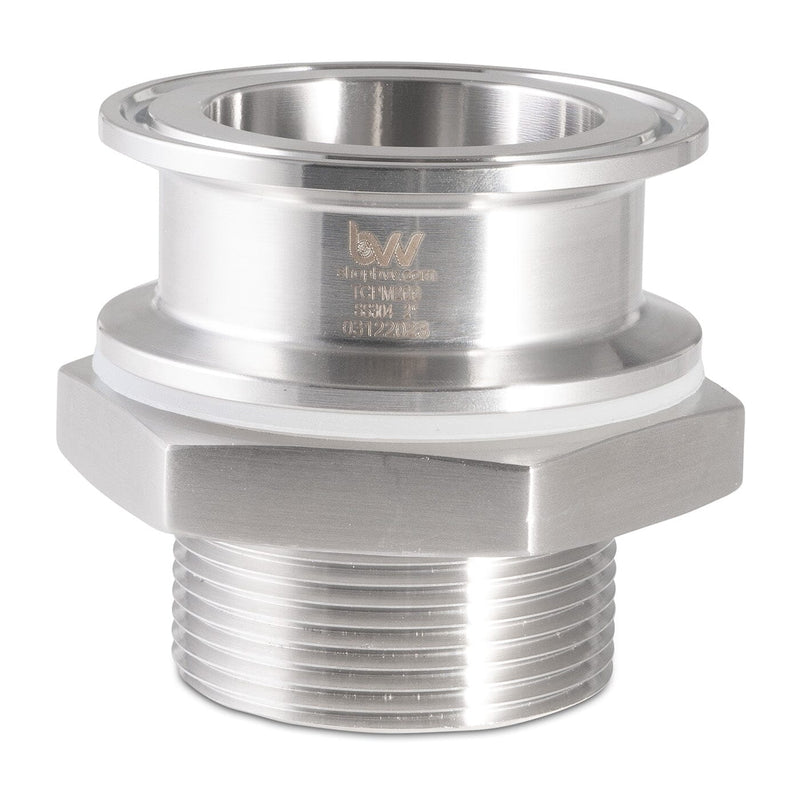 Load image into Gallery viewer, Stainless Tri-Clamp Weldless Bulkhead
