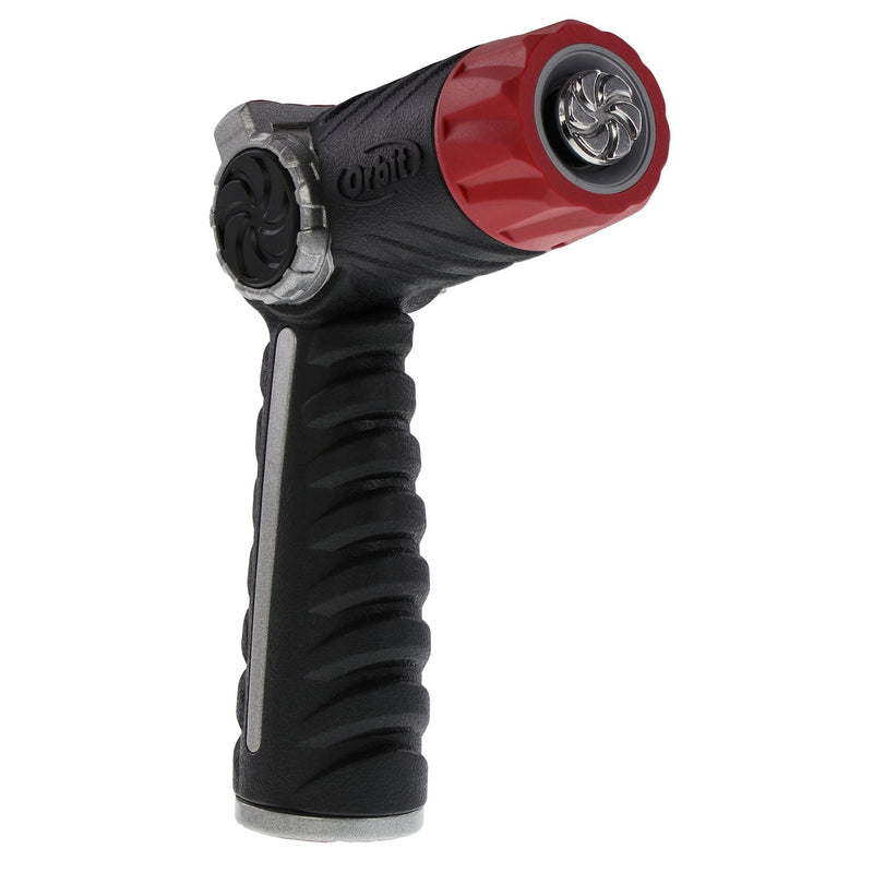 Load image into Gallery viewer, Pro Series Adjustable-Spray Metal Thumb Control Hose Nozzle | 28613

