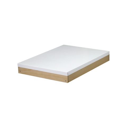 Telescoping top cover, aluminum cap detail