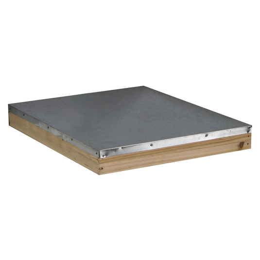 NuBee 10-Frame Beehive Starter Kit – Assembled 1 Deep Brood Box with Frames & Wax-Coated Foundations (Complete Hive Kit)