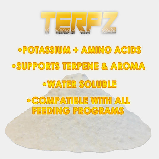 RAW Terpz | Water-Soluble Potassium & Amino Acid Supplement | Essential Oil Support