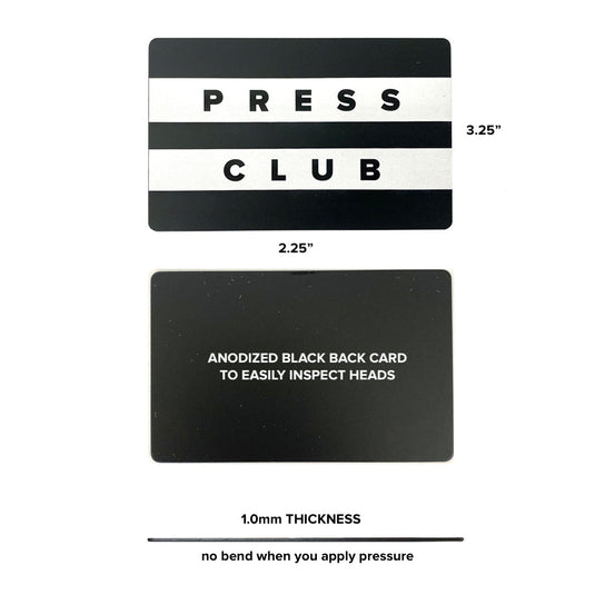 6061 ALUMINUM COLLECTION CARDS