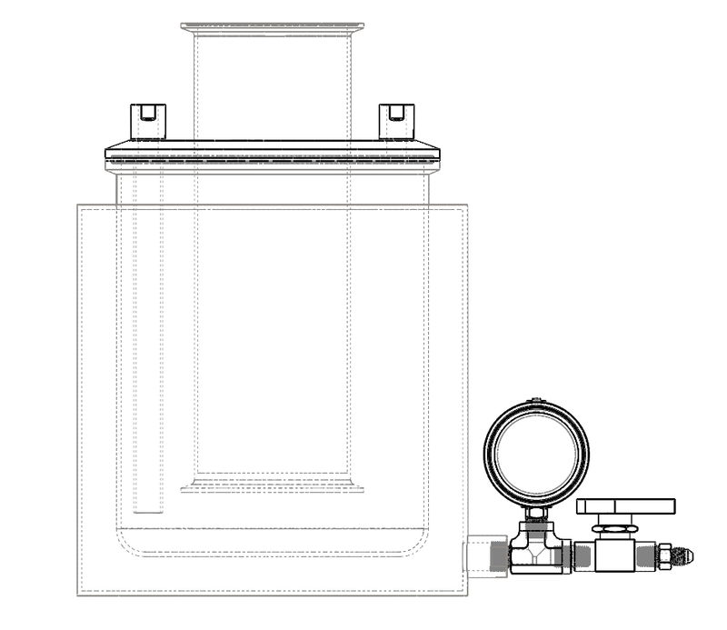Load image into Gallery viewer, Cold Trap 4" Stainless Steel
