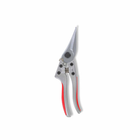 Silver Line Pruner with Curved or Straight Blade, closed view