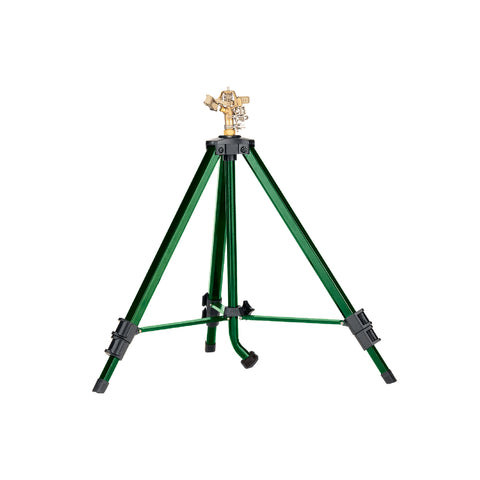 Orbit 1/2-inch brass impact sprinkler on tripod base 58308