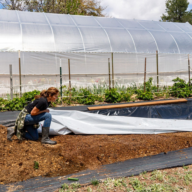 Load image into Gallery viewer, Silage Tarp - 6 mil Reversible Black &amp; White
