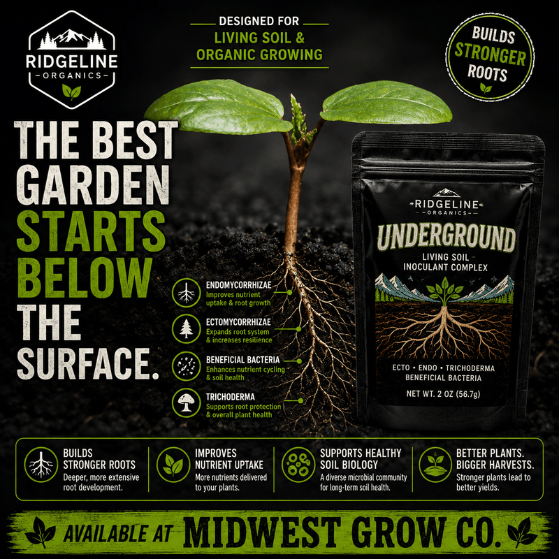 Load image into Gallery viewer, Ridgeline Organics Underground – Living Soil Inoculant Complex
