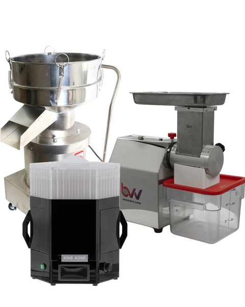 King Kone V2 starter kit, filling machine and grinder
