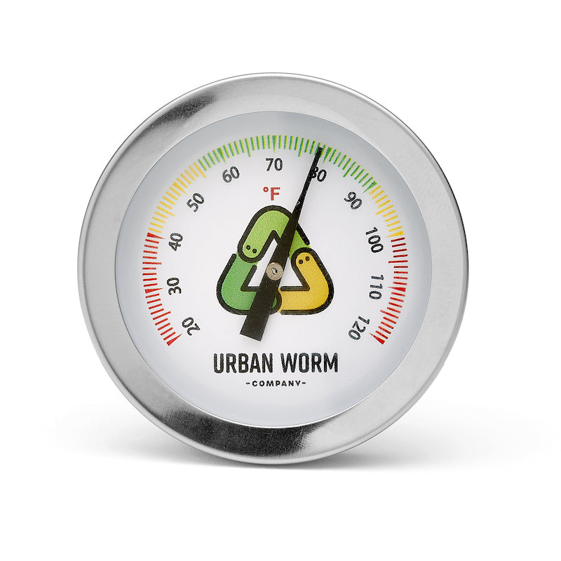 Load image into Gallery viewer, Urban Worm Thermometer - Perfect for the Garden &amp; Worm Bin
