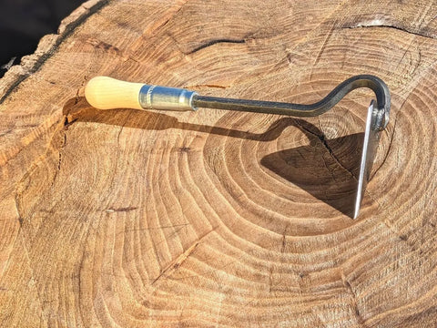 Homestead Iron Hand-Forged V-Hoe shown in product view 2