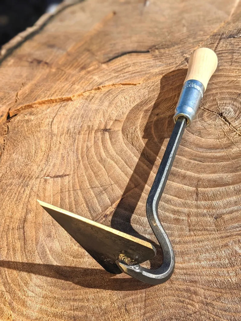 Load image into Gallery viewer, Homestead Iron Hand-Forged V-Hoe shown in product view 1
