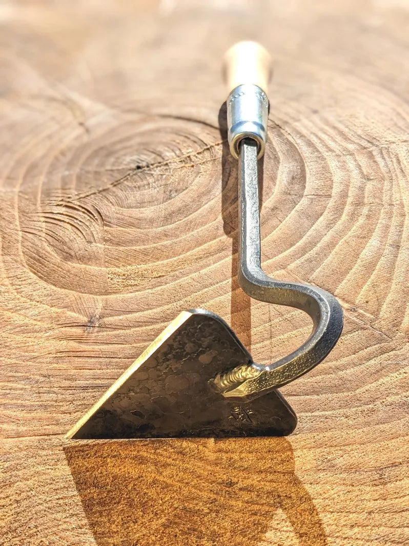 Load image into Gallery viewer, Homestead Iron Hand-Forged V-Hoe shown in product view 4
