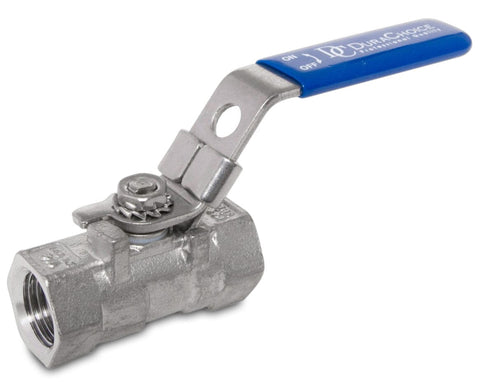 316 stainless steel ball valve, standard port