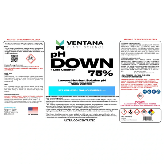 VPS pH Down + Line Cleaner