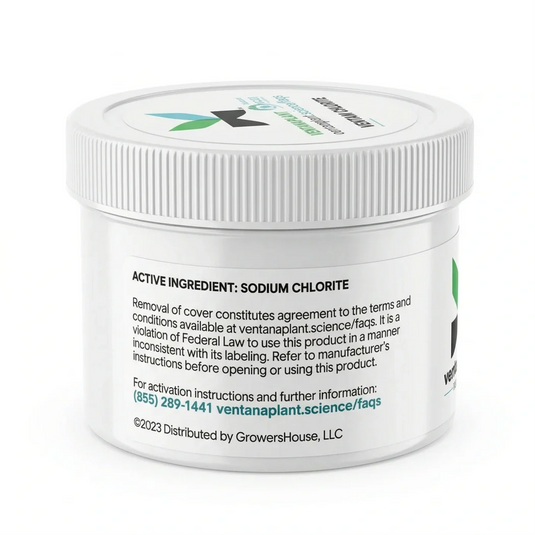 Ventana Plant Science - Chlorine Dioxide 25g Fast Release Deodorizing Gas (ClO2)