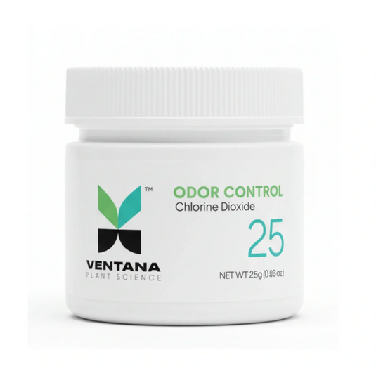 Ventana Plant Science - Chlorine Dioxide 25g Fast Release Deodorizing Gas (ClO2)