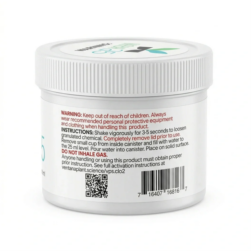 Load image into Gallery viewer, Ventana Plant Science - Chlorine Dioxide 25g Fast Release Deodorizing Gas (ClO2)
